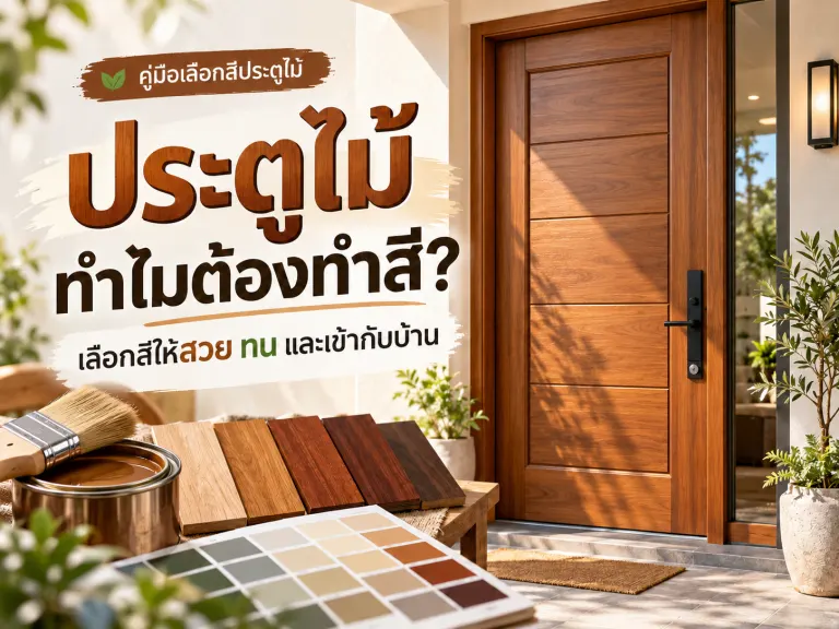 Why Wooden Doors Need Finishing and How to Choose the Right Color for Beauty and Durability