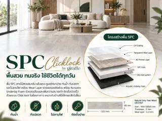 SPC Clicklock ลายตรง 2